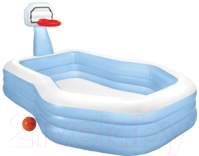 Надувной бассейн Intex Shootin Hoops Family Pool / 57183 - фото