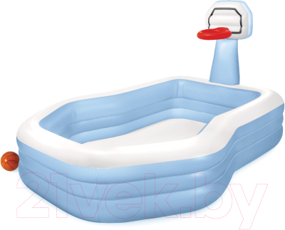 Надувной бассейн Intex Shootin Hoops Family Pool / 57183