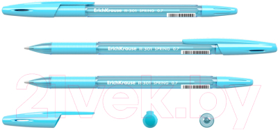 Ручка шариковая Erich Krause R-301 Spring Stick and Grip / 39532