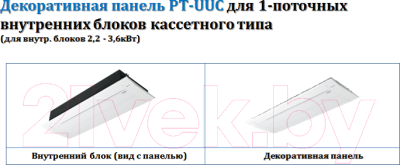 Декоративный корпус кондиционера LG PT-UUC