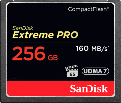 Карта памяти SanDisk Extreme Pro CompactFlash 256GB (SDCFXPS-256G-X46) - фото