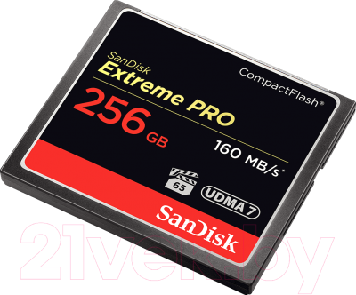 Карта памяти SanDisk Extreme Pro CompactFlash 256GB (SDCFXPS-256G-X46)