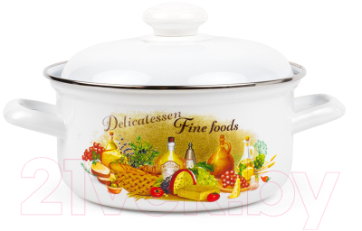 Кастрюля Лысьвенские эмали Италия С-1512 АП2/4 - фото