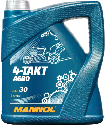 Моторное масло Mannol 4-Takt Agro SAE 30 / MN7203-4 - фото
