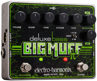 Педаль электрогитарная Electro-Harmonix Deluxe Bass Big Muff Pi - фото