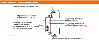 Реле времени КС RT-SBB-2