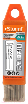 Набор сверл Sturm! 1055-04-4S8-SS10 - фото