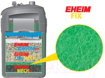 Наполнитель фильтра Eheim зеленая нить / 2506751