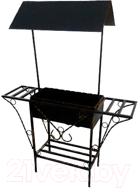 Мангал Станкоинструмент МС-06 (с крышей) - фото