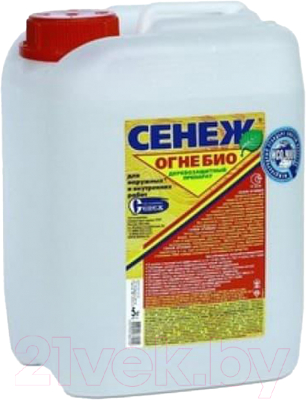Антисептик для древесины Сенеж Огнебио - фото