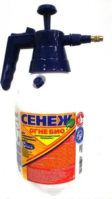 Антисептик для древесины Сенеж Огнебио - фото