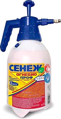 Антисептик для древесины Сенеж Огнебио Проф - фото