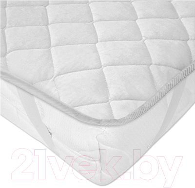 Наматрасник защитный Vegas Protect Cotton S4 180x190 (белый) - фото