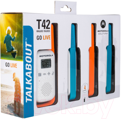 Комплект раций Motorola Talkabout T42 Quad Pack