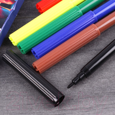 Фломастеры Darvish Для мальчиков / DV-3601-6