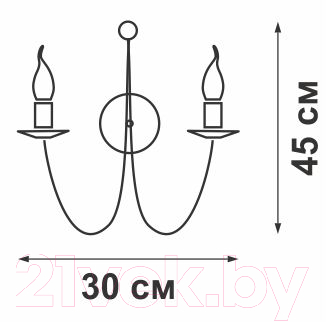Бра Vitaluce V1151/2A