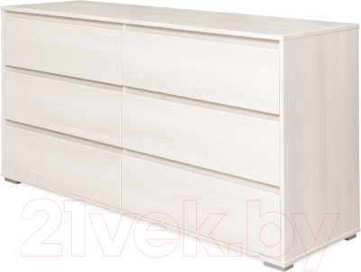 Комод Рэйгрупп Aleksa РГ-06 ARG-6 1679945 (ясень снежный)