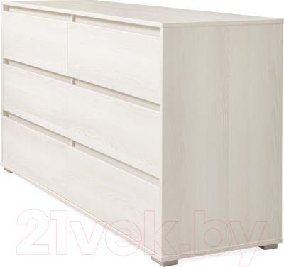 Комод Рэйгрупп Aleksa РГ-06 ARG-6 1679945 (ясень снежный)