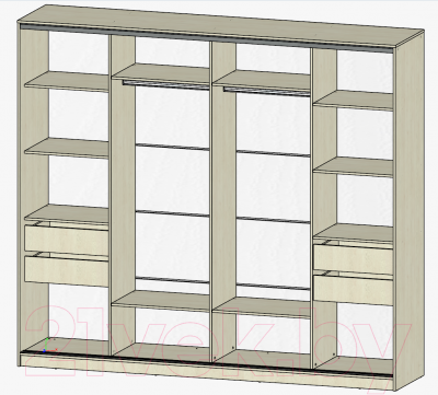 Шкаф Рэйгрупп 272 VVX Elgon РГ-14.01