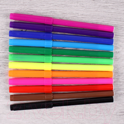 Фломастеры Darvish На водной основе / DV-5888-12