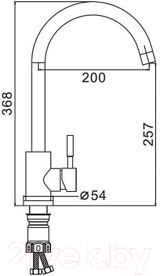 Смеситель Frap F40899-1