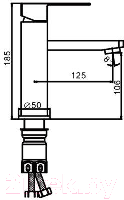 Смеситель Frap F10802
