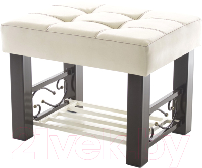 Банкетка AMC Lux 5 кожзам с полкой / 5.1Б60233 - фото