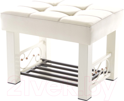 Банкетка AMC Lux 5 кожзам с полкой / 5.1Б60332 - фото