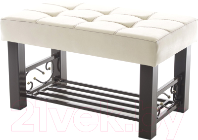 Банкетка AMC Lux 5 кожзам с полкой / 5.1Б80232 - фото