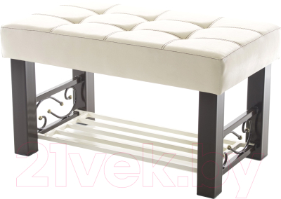 Банкетка AMC Lux 5 кожзам с полкой / 5.1Б80233 - фото