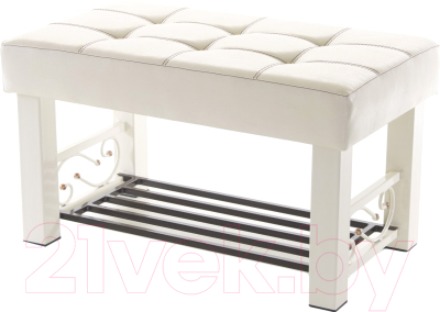 Банкетка AMC Lux 5 кожзам с полкой / 5.1Б80332 - фото