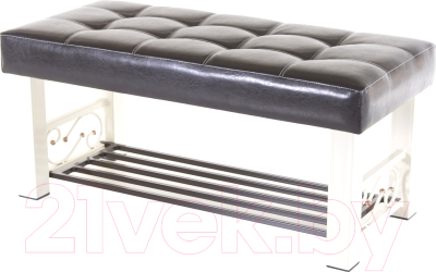 Банкетка AMC Lux 5 кожзам с полкой / 5.1Б100322 - фото