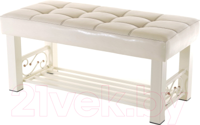 Банкетка AMC Lux 5 кожзам с полкой / 5.1Б100333 - фото