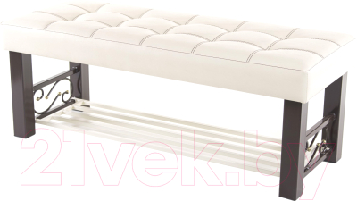 Банкетка AMC Lux 5 кожзам с полкой / 5.1Б120233 - фото