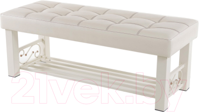 Банкетка AMC Lux 5 кожзам с полкой / 5.1Б120333 - фото