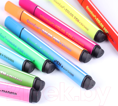 Фломастеры Darvish Треугольные / DV-3488-18