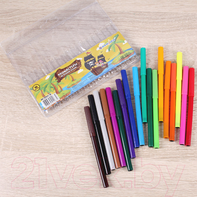 Фломастеры Darvish На водной основе / DV-2782-18