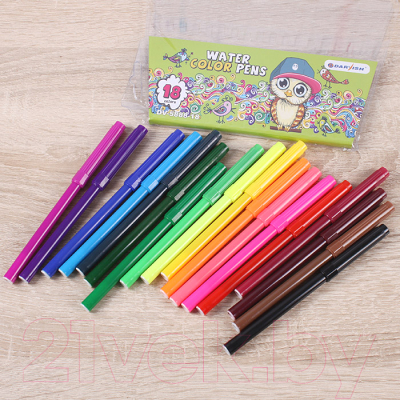 Фломастеры Darvish На водной основе / DV-5888-18