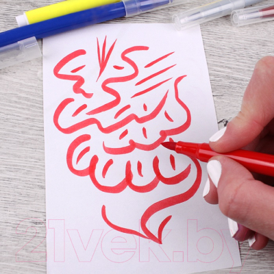 Фломастеры Darvish С мягкой кистью / DV-9930-36