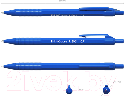 Ручка шариковая Erich Krause R-305 / 39055