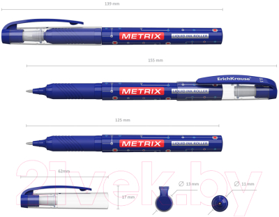 Ручка-роллер Erich Krause Metrix / 45479