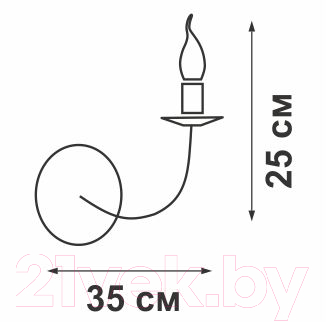 Бра Vitaluce V1301/1A