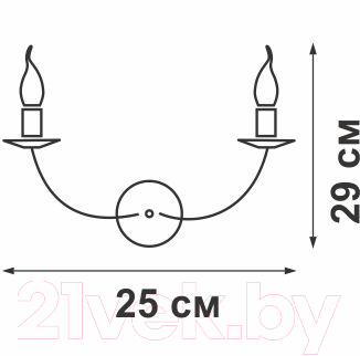 Бра Vitaluce V1350/2A