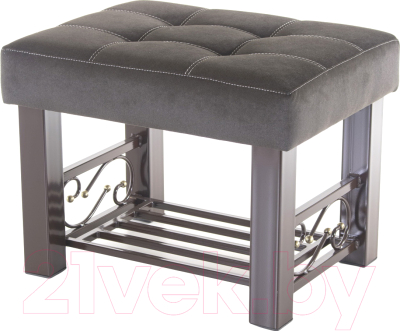 Банкетка AMC Lux 5 ткань с полкой / 5.2Б60222 - фото