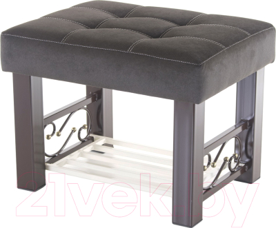 Банкетка AMC Lux 5 ткань с полкой / 5.2Б60223 - фото