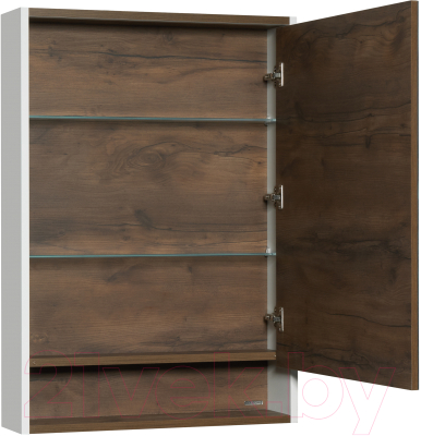 Шкаф с зеркалом для ванной Акватон Капри 60 (1A230302KPDB0)