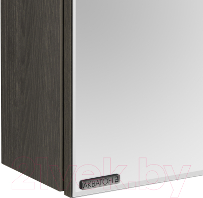 Шкаф с зеркалом для ванной Акватон Стоун 60 (1A231502SXC80)