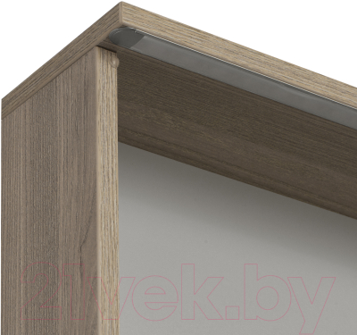 Шкаф с зеркалом для ванной Акватон Стоун 80 (1A228302SX850)