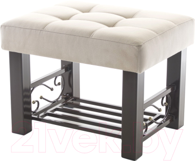 Банкетка AMC Lux 5 ткань с полкой / 5.2Б60232 - фото