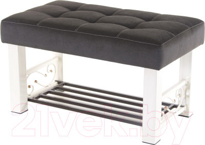 Банкетка AMC Lux 5 ткань с полкой / 5.2Б80322 - фото
